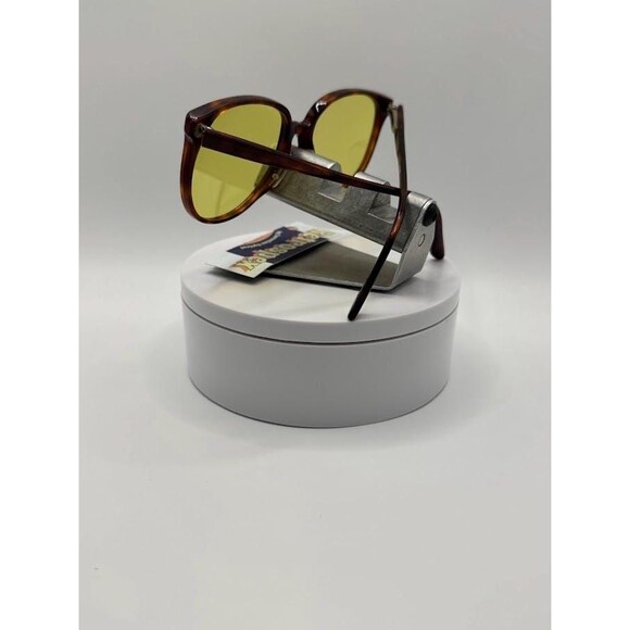 NEW Vintage Eyeglasses | Preppy Tortoise Style | Yellow Lens Plastic Frame #868 - Picture 6 of 10